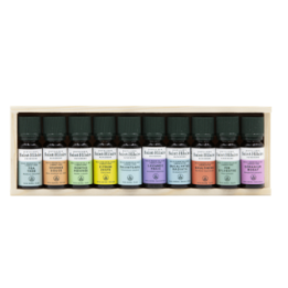 Cofanetto con i 10 oli essenziali biologici (10ml) di Saint-Hilaire