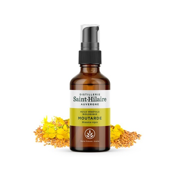 Olio di senape biologico - 50ml - De Saint Hilaire