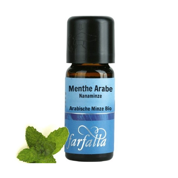 Huile essentielle (Ethérée) - Menthe Arabe (Nana) - 100% naturelle et pure -  5 ml - Farfalla