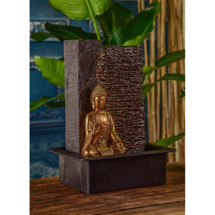 Fontaine à eau - "Jati" (avec bandeau LED)- Zen'Light