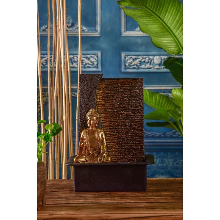 Zimmerbrunnen - "Jati" (mit LED-Band)- Zen'Light
