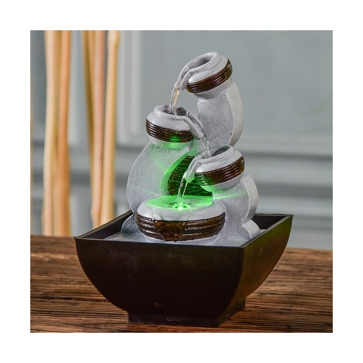 Fontaine à eau - "Kara" (avec éclairage LED)- Zen'Light