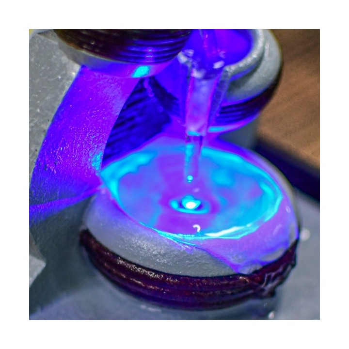 Fontaine à eau - "Kara" (avec éclairage LED)- Zen'Light
