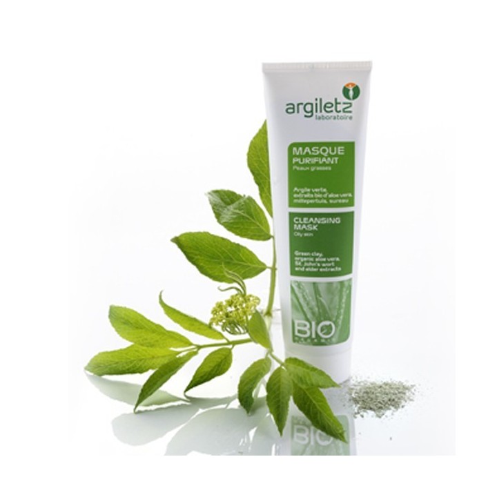 Masque à l'Argile Verte 100% Naturel - Purifiant - Prêt a l'emploi - Argiletz - 100ml