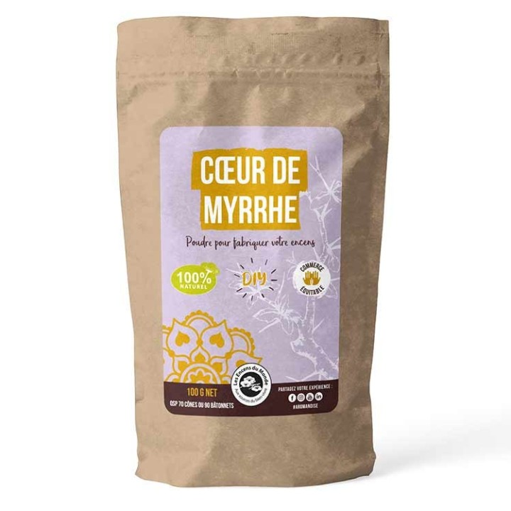 Coffret "Mon Atelier Encens DIY" pour créer vos propres encens, 100% naturels - Aromandise