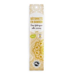 Nackte Bambusstäbchen, für Räucherstäbchen zum Selbermachen (DIY), 100% natürlich - 100St. - Aromandise