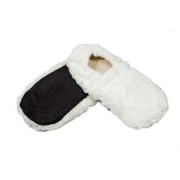 Pantofole riscaldate di grano, da riscaldare nel microonde - Beige - Pelucho (L'artisan du Bien-être)