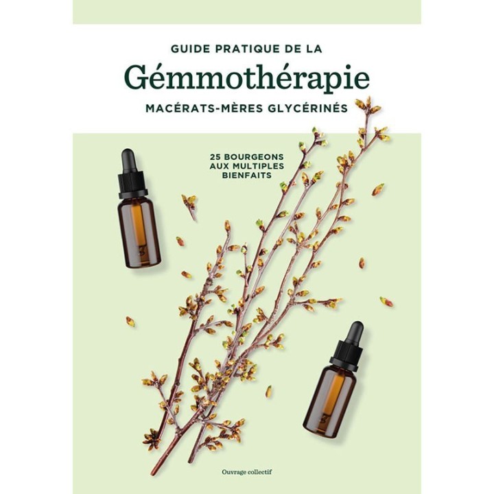Livre, Guide pratique de la Gemmothérapie (Macérats-mères Glycérinés), 25 bourgeons - 40 pages - Saint-Hilaire