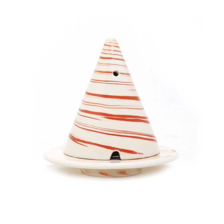 Lampada Merlin per bruciare il legno di cade, Bi-materiale - Ambiance Cade