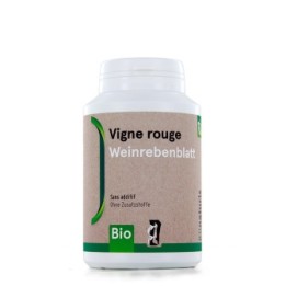 Vigne rouge BIO, Jambes lourdes et circulation - 180 gélules (270mg) - BIOnaturis