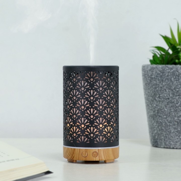 Diffusore di oli essenziali a ultrasuoni in metallo - SOFIA - ZEN'Arôme