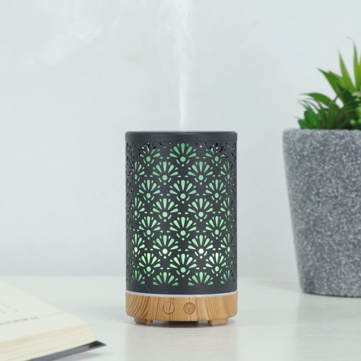 Diffusore di oli essenziali a ultrasuoni in metallo - SOFIA - ZEN'Arôme