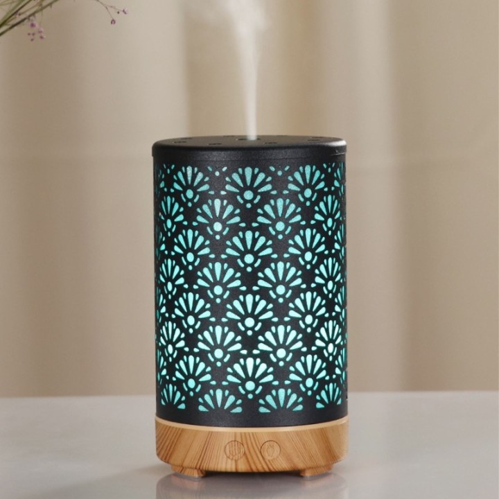 Diffusore di oli essenziali a ultrasuoni in metallo - SOFIA - ZEN'Arôme