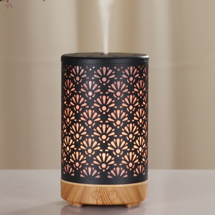 Diffusore di oli essenziali a ultrasuoni in metallo - SOFIA - ZEN'Arôme