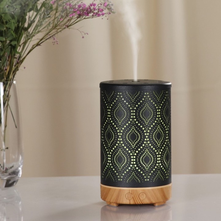 Diffusore di oli essenziali a ultrasuoni in metallo - SEVILLE - ZEN'Arôme