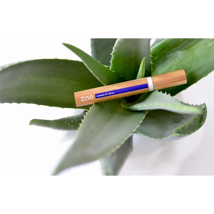 Mascara BIO Aloe vera, Définition & comfort - N° 091, Brun foncé - 7ml - Zao