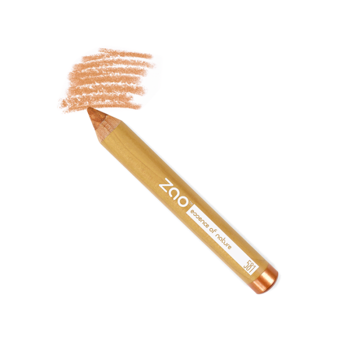 Jumbo-Augenstift - 100% natürlich, Bio & Vegan - Nr. 381, Kupferfarben - Zao