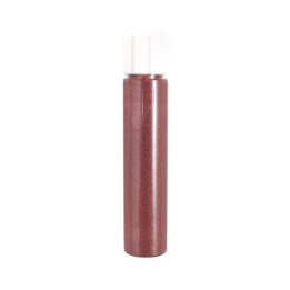 Recharge, Gloss BIO, 100% d’origine naturelle - N° 015, Glam brown - Zao