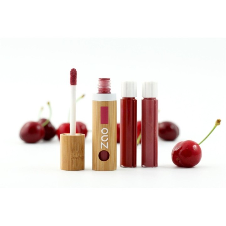 Vernis à Lèvres, BIO & Vegan - N° 032, Prune nacré - 5ml - Zao