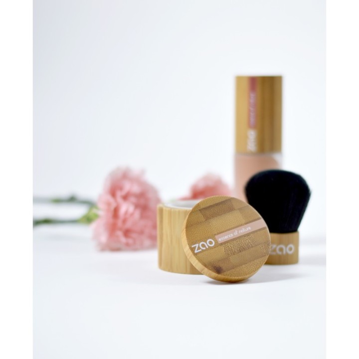 Fond de teint - Mineral Silk - N°500, Matifiante - 15g - Zao Make-up﻿