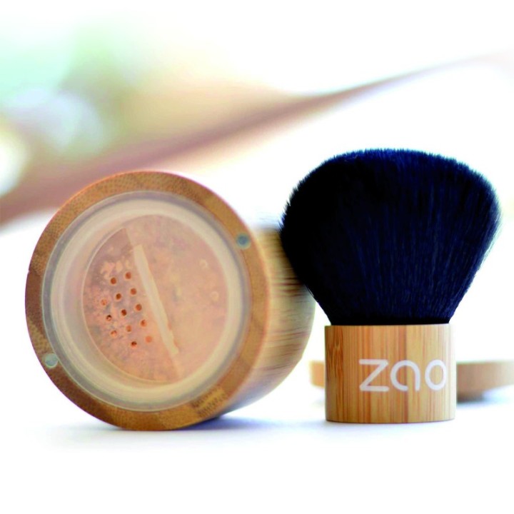 Fond de teint - Mineral Silk - N°503, Beige Orangé - 15g - Zao Make-up﻿