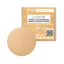 Nachfüller Mineralische Terrakotta Pulver, Bio & Vegan - N°346, Bio & Vegan - Zao