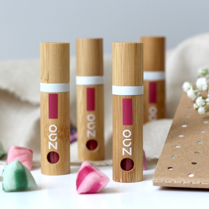 Encre à lèvres, Fini mat & longue tenue - 100% Naturel, Bio & Vegan - N° 44x, MOD - Zao