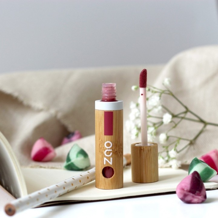 Lippenstift, mattes Finish & langer Halt - 100% Natürlich, Bio & Vegan - Nr. 44x, MOD - Zao