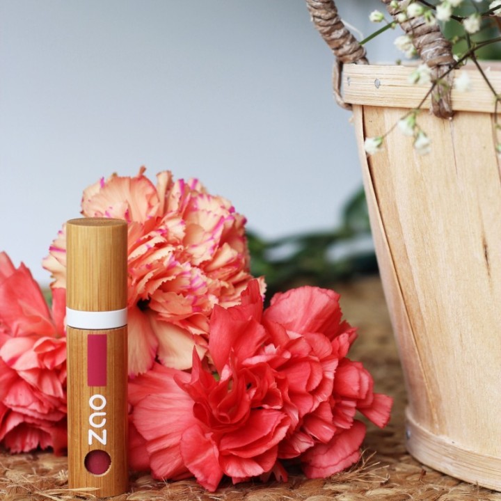 Lippenstift, mattes Finish & langer Halt - 100% Natürlich, Bio & Vegan - Nr. 44x, MOD - Zao
