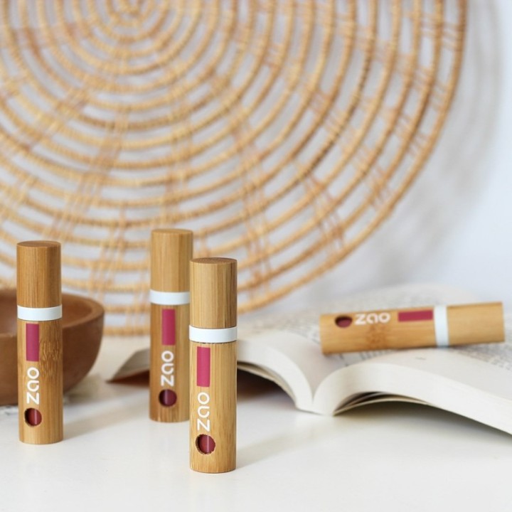 Encre à lèvres, Fini mat & longue tenue - 100% Naturel, Bio & Vegan - N° 44x, MOD - Zao