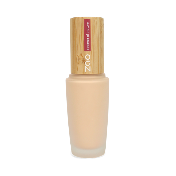 Seide Teint (Fluid Foundation) - 100% natürlich, Bio & Vegan - N°815, Medium Sand - Zao