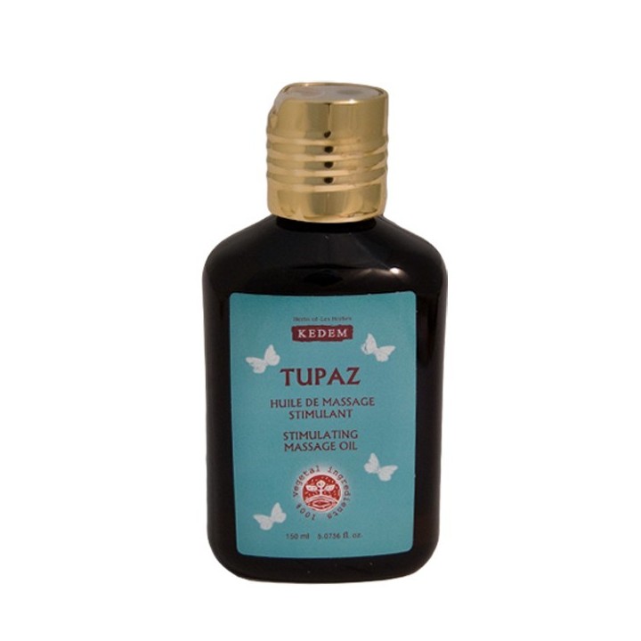 Tupaz - Huile de masssage stimulante - 150ml - Kedem