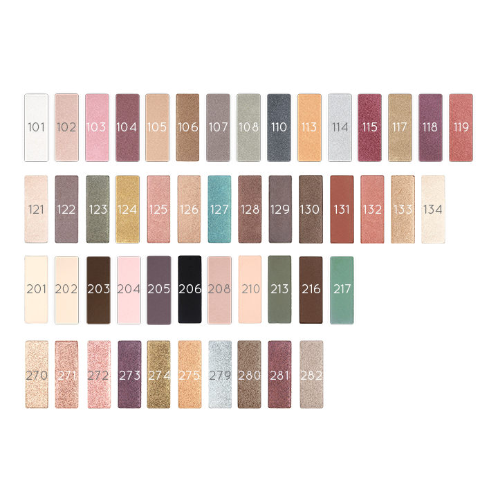 Fard à Paupières mats (en recharge rectangulaire) - 100% naturel, Bio & Vegan - N° 217, Vert émeraude- Zao