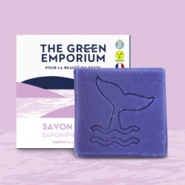 Sapone per il corpo saponificato a freddo, profumo di lavanda - 100 g - L'emporio verde