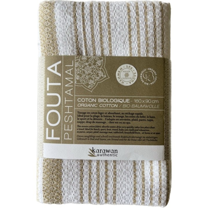 Foutas en coton biologique - Karawan