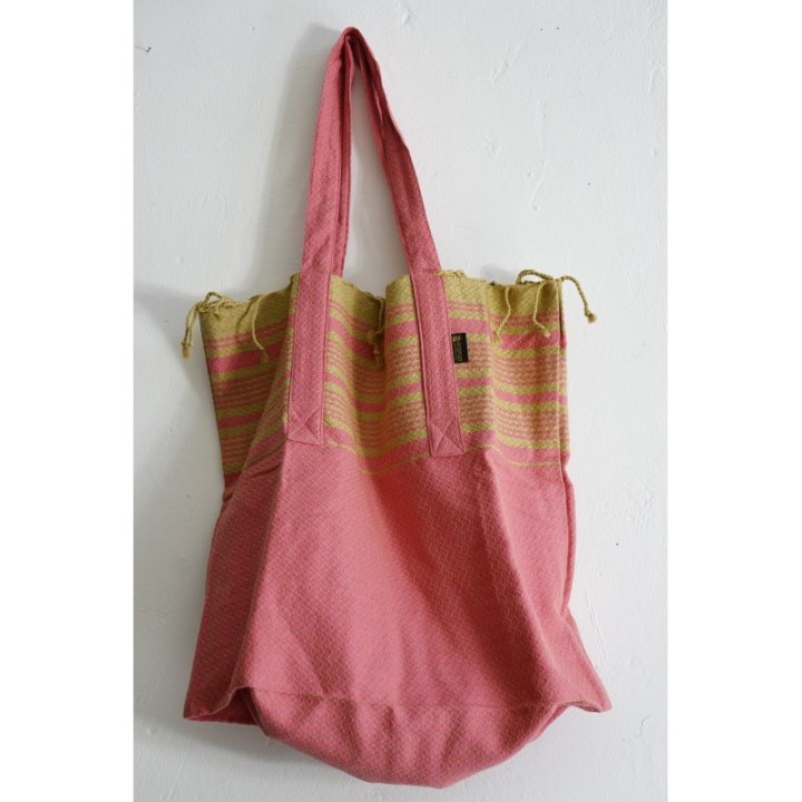 Fouta in cotone biologico, Collezione SUD, Terracotta - 100x200cm - Karawan