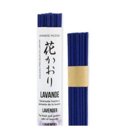 Rouleaux d'encens japonais court, Lavande - 35x 30 min. - Les encens du monde