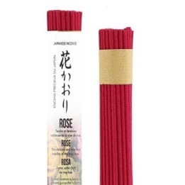 Kurze Rollen japanischer Weihrauch, Rose - 35x 30 min. - Les encens du monde
