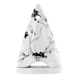 Diffuseur  de poudre de bois en porcelaine LUTIN "Saule" - Les encens du monde (Aromandise)