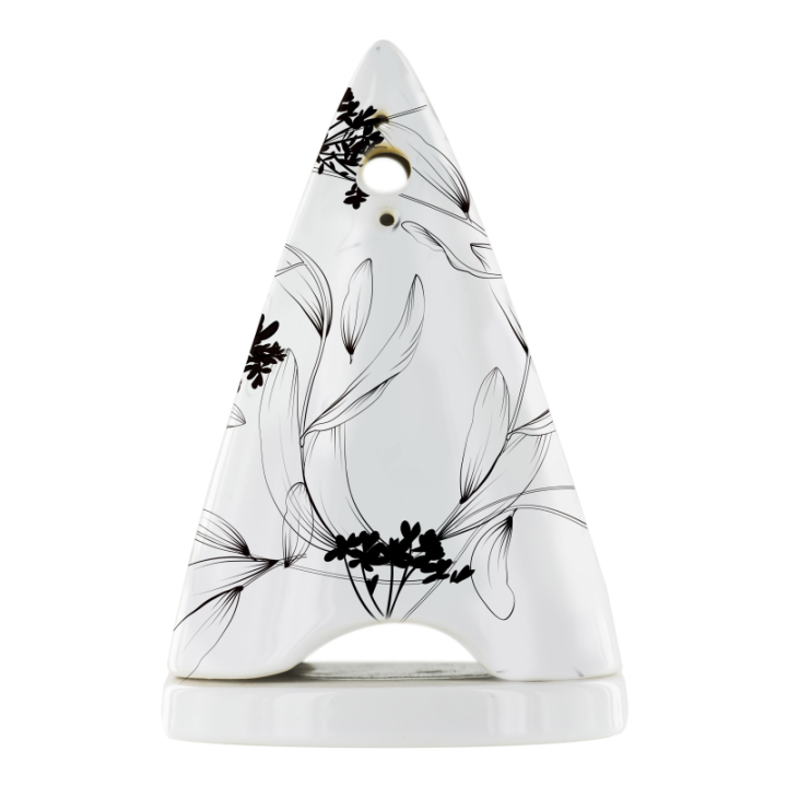 Diffusor aus Holzpulver in Porzellan LUTIN "Willow" - Les encens du monde (Aromandise)