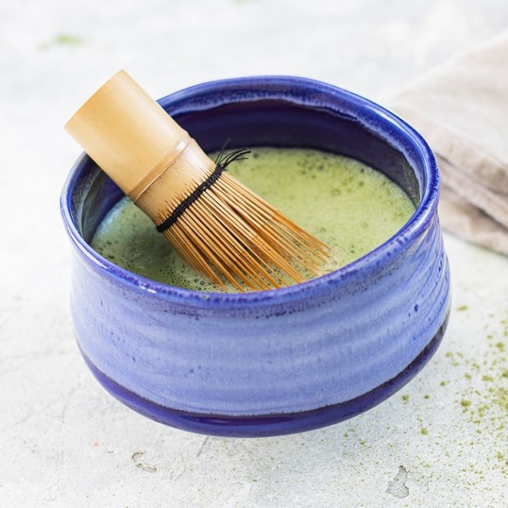 Zeremonienschale Chawan blau, aus Ton und Keramik - 0,5L - Aromandise