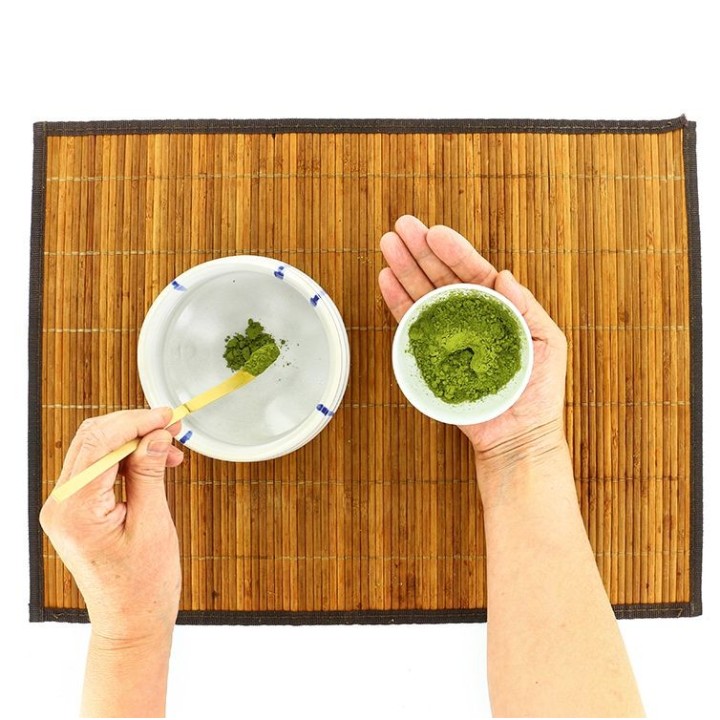 Cuillère à Matcha (Chashaku) en bambou doré - Aromandise