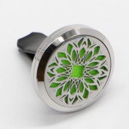Clip'Arôme - Diffuseur d'huiles essentielles pour voiture - Pétale de fleur - ZEN'Arôme