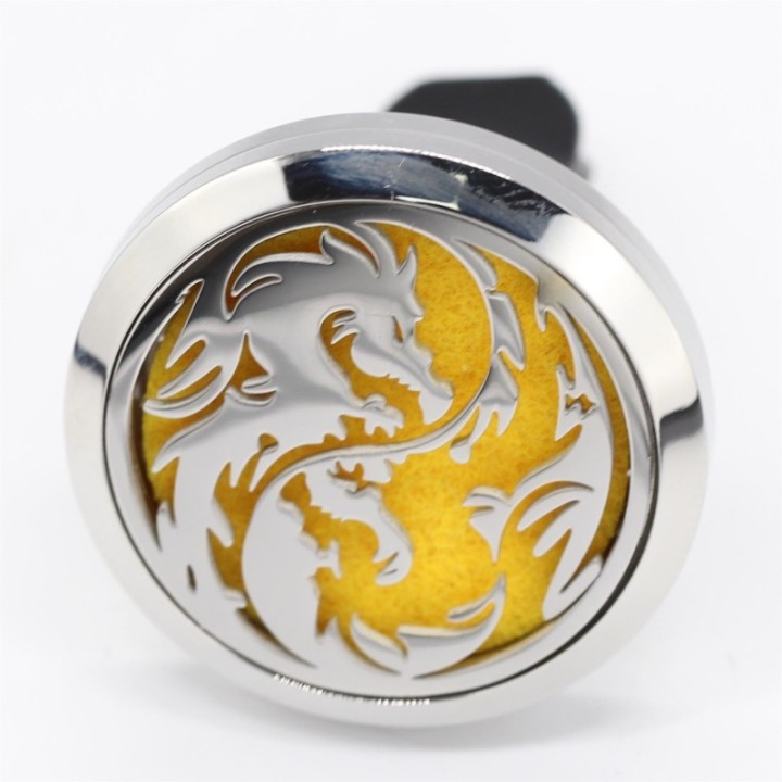 Clip'Arôme - Diffusor für ätherische Öle für Autos - Dragon - ZEN'Arôme