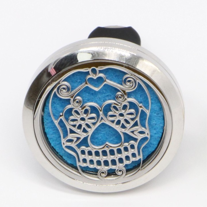 Clip'Arôme - Diffusor für ätherische Öle für Autos - Calavera - ZEN'Arôme