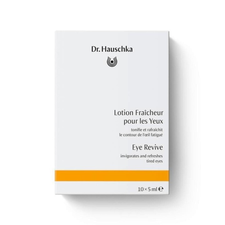 Kühlende Augenampullen, Erfrischung für müde Augen - 10 x 5 ml - Dr. Hauschka 