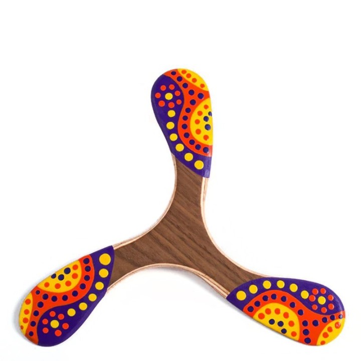 Boomerang in legno per adulti, The Canberra - 22cm - Boomerang Wallaby