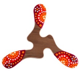 Boomerang artisanal en bois pour adultes, Le Yallingup - 22cm - Wallaby Boomerangs