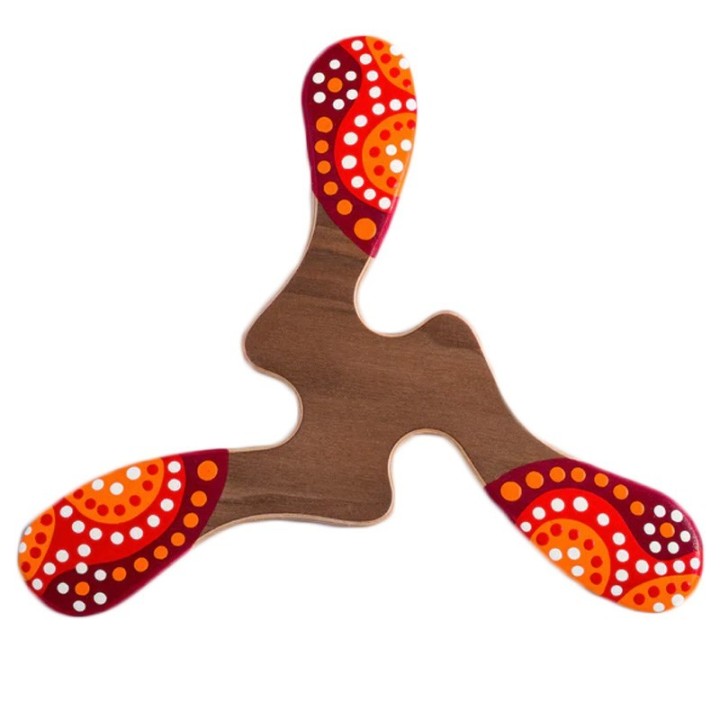Boomerang artisanal en bois pour adultes, Le Yallingup - 22cm - Wallaby Boomerangs