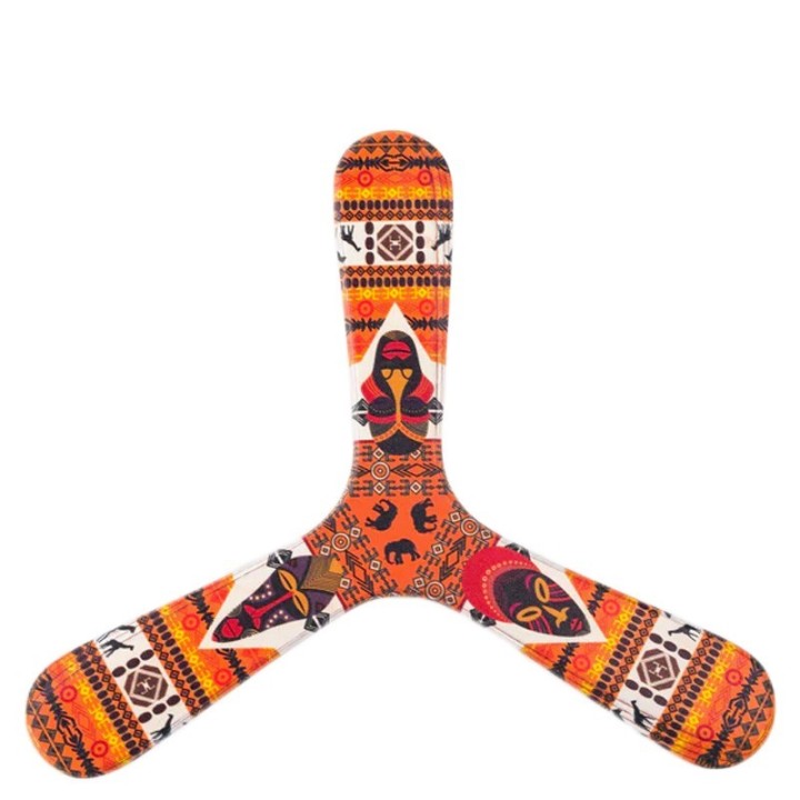 Handgefertigter Bumerang aus Holz für Erwachsene, Der Afrikaner - 24cm - Wallaby Boomerangs